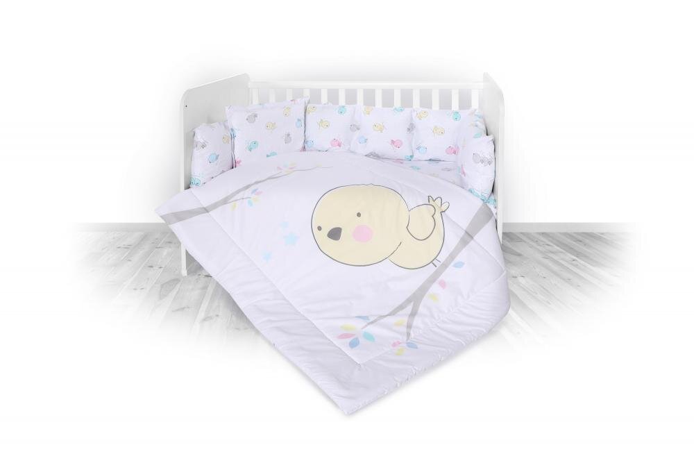 LORELLI Set lenjerie pat 8 piese bumbac ranforce Trend Chicken