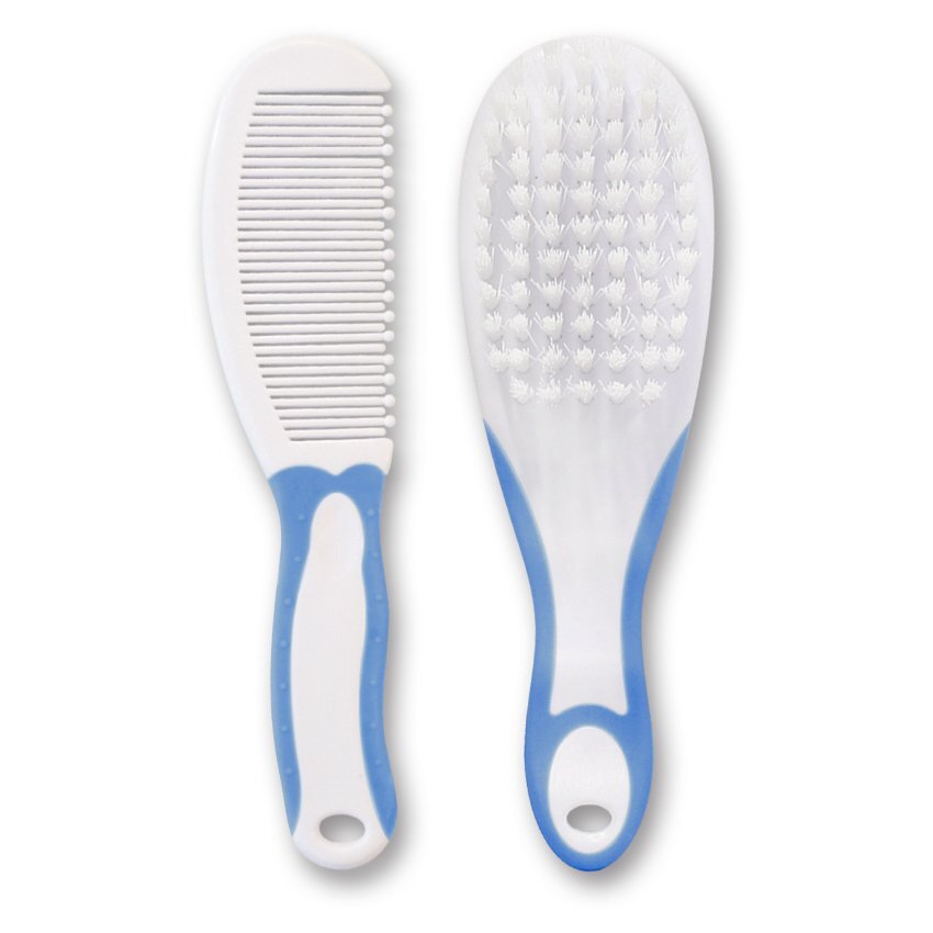 LORELLI Set pieptan cu perie blue