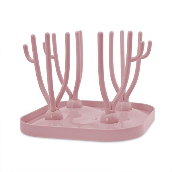 LORELLI Suport pentru uscarea biberoanelor si accesoriilor Blush Pink