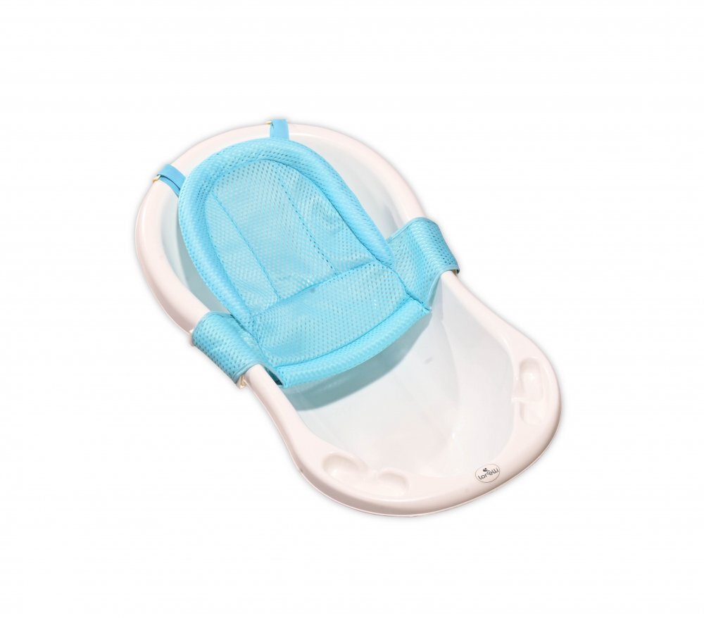 LORELLI Suport tip hamac pentru cadita 0 luni+ Froggy blue