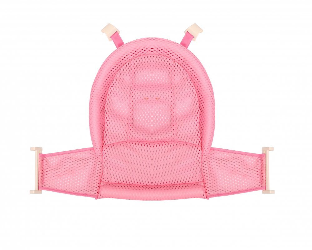 LORELLI Suport tip hamac pentru cadita 0 luni+ Froggy pink