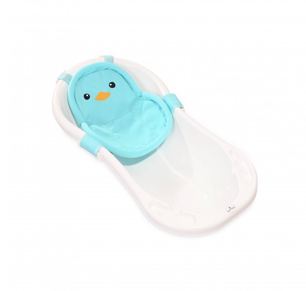 LORELLI Suport tip hamac pentru cadita 0 luni+ Penguin blue