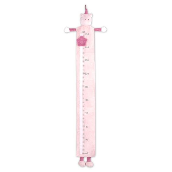LORELLI Taliometru din plus Unicorn Pink scala de masurare de la 60 la 150 cm 0 luni+