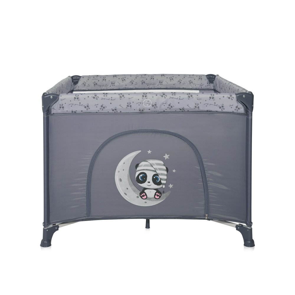 LORELLI Tarc de joaca Playground 100x100cm Cool Grey Pandas