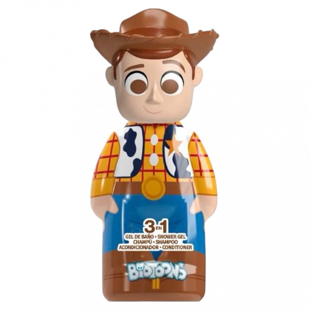 Lorenay Gel de dus 3 in 1 pentru copii Toy Story Buzz Lightyear Disney 300 ml