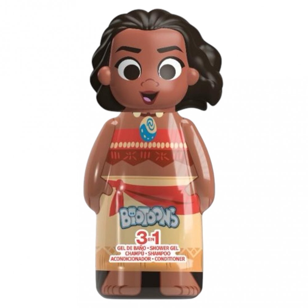 Lorenay Gel de dus 3 in 1 Princess Vaiana Disney 300 ml