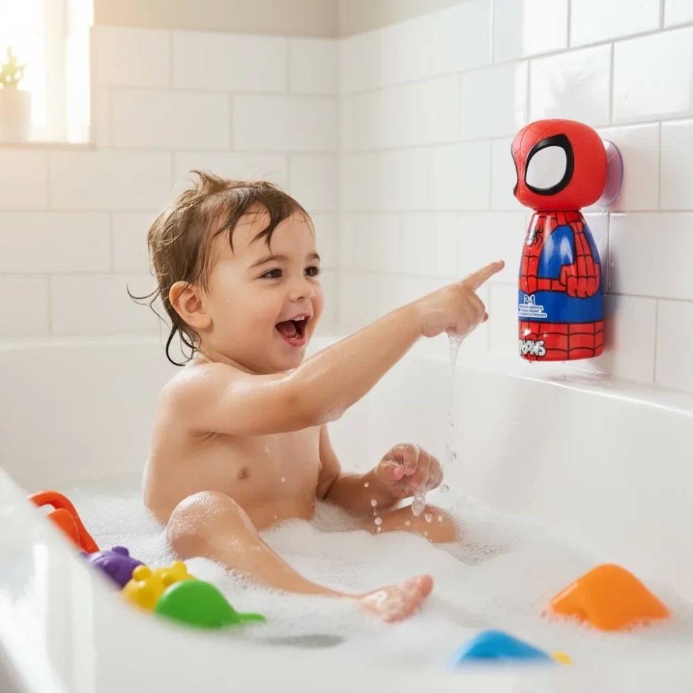 Lorenay Gel de dus 3 in 1 Spidey 300 ml