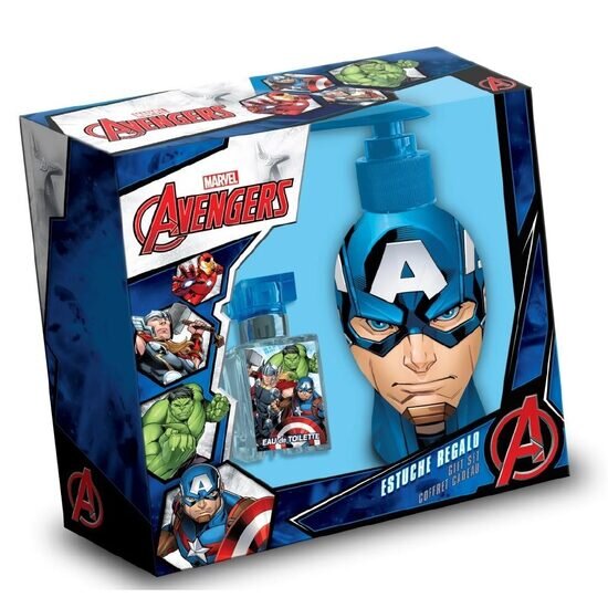 Lorenay Set 20 ml apa de toaleta si 300 ml gel de dus Avengers