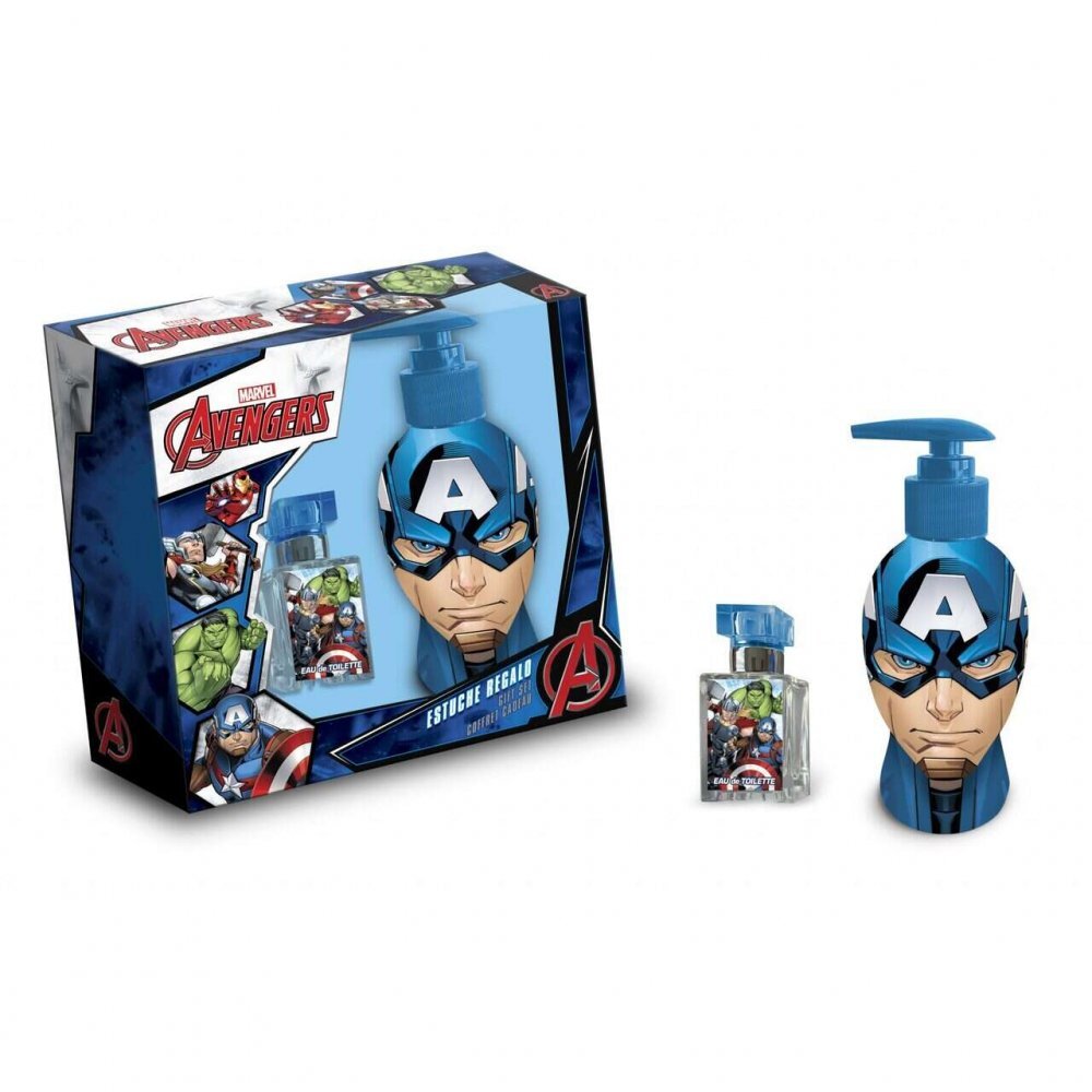 Lorenay Set 20 ml apa de toaleta si 300 ml gel de dus Avengers