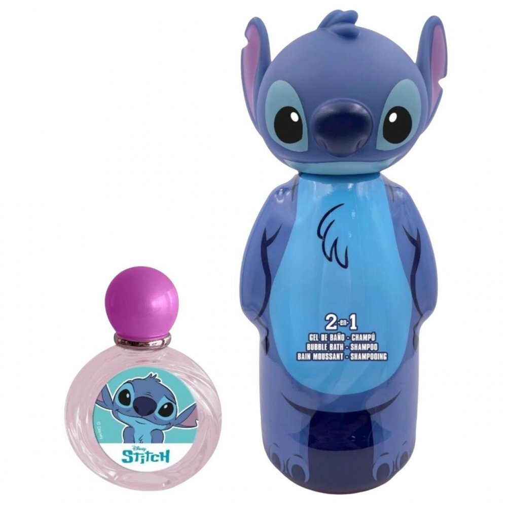 Lorenay Set cadou Stitch cu parfum si gel de dus 2 in 1