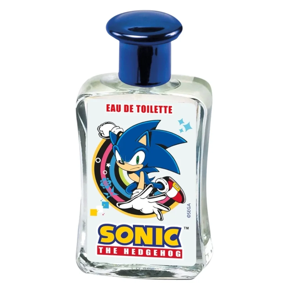 Lorenay Set cosmetic pentru baieti Sonic the Hedgehog cu apa de toaleta 50 ml si borseta Sega