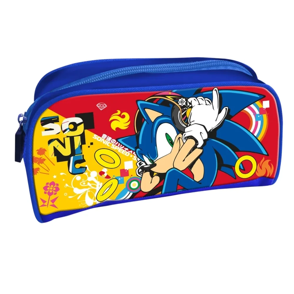 Lorenay Set cosmetic pentru baieti Sonic the Hedgehog cu apa de toaleta 50 ml si borseta Sega