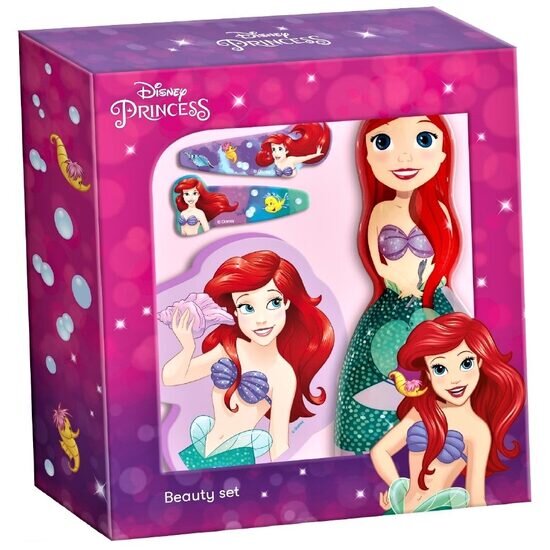 Lorenay Set cu gel de dus agrafe si buretel Ariel