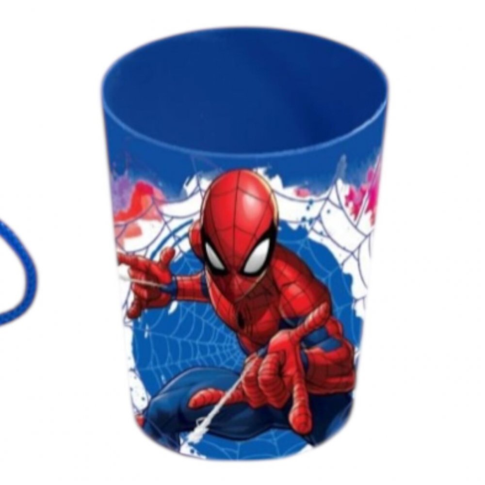 Lorenay Set ingrijire dentara pentru copii pahar pasta de dinti periuta si etui Spiderman