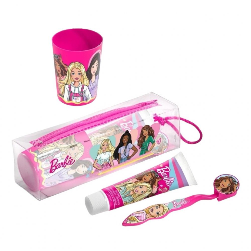 Lorenay Set ingrijire orala pentru calatorie Barbie pentru fetite