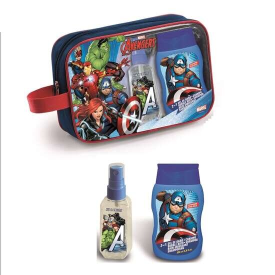 Lorenay Trusa cu 90 ml apa de toaleta si 200 ml gel de dus Avengers