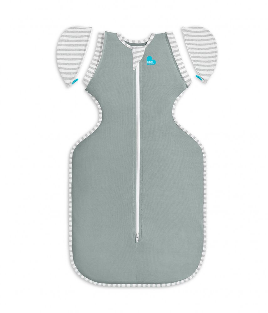 Love to Dream Sac de dormit de tranzitie pentru infasat si rostogolit Swaddle Up Deep olive M 6-8.5 kg 1 Tog