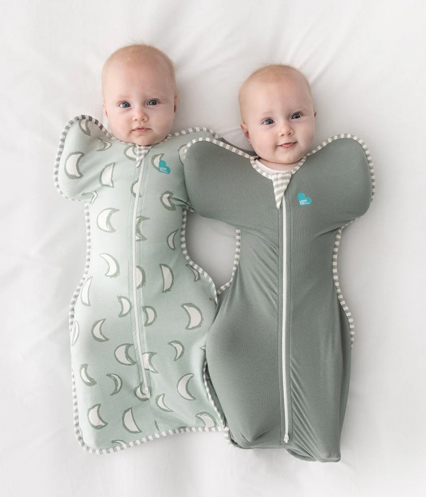 Love to Dream Sac de dormit pentru infasat Swaddle Up Deep Olive M 6-8.5 kg 1 Tog