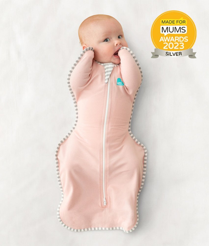 Love to Dream Sac de dormit pentru infasat Swaddle Up Dusty Pink 2.2-3.8 kg 1 Tog