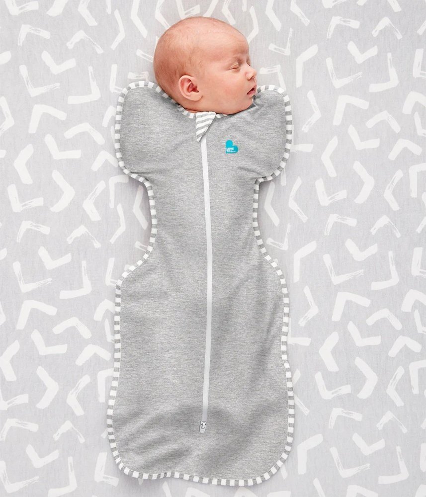 Love to Dream Sac de dormit pentru infasat Swaddle Up Gri M 6-8.5 kg 1 Tog