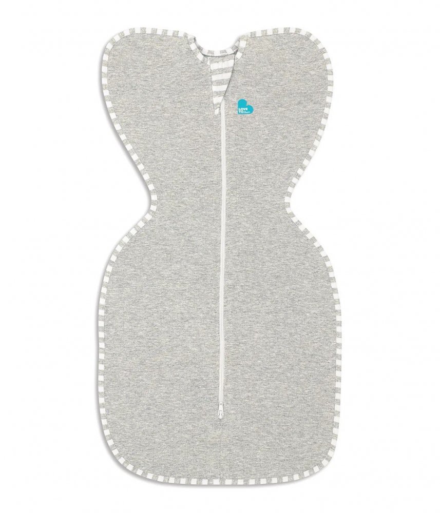 Love to Dream Sac de dormit pentru infasat Swaddle Up Gri nou-nascut 2.2-3.8 kg 1 Tog