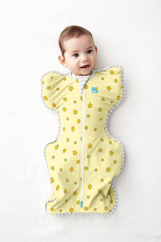 Love to Dream Sac de dormit pentru infasat Swaddle Up Lite Yellow 2.2-3.8 kg