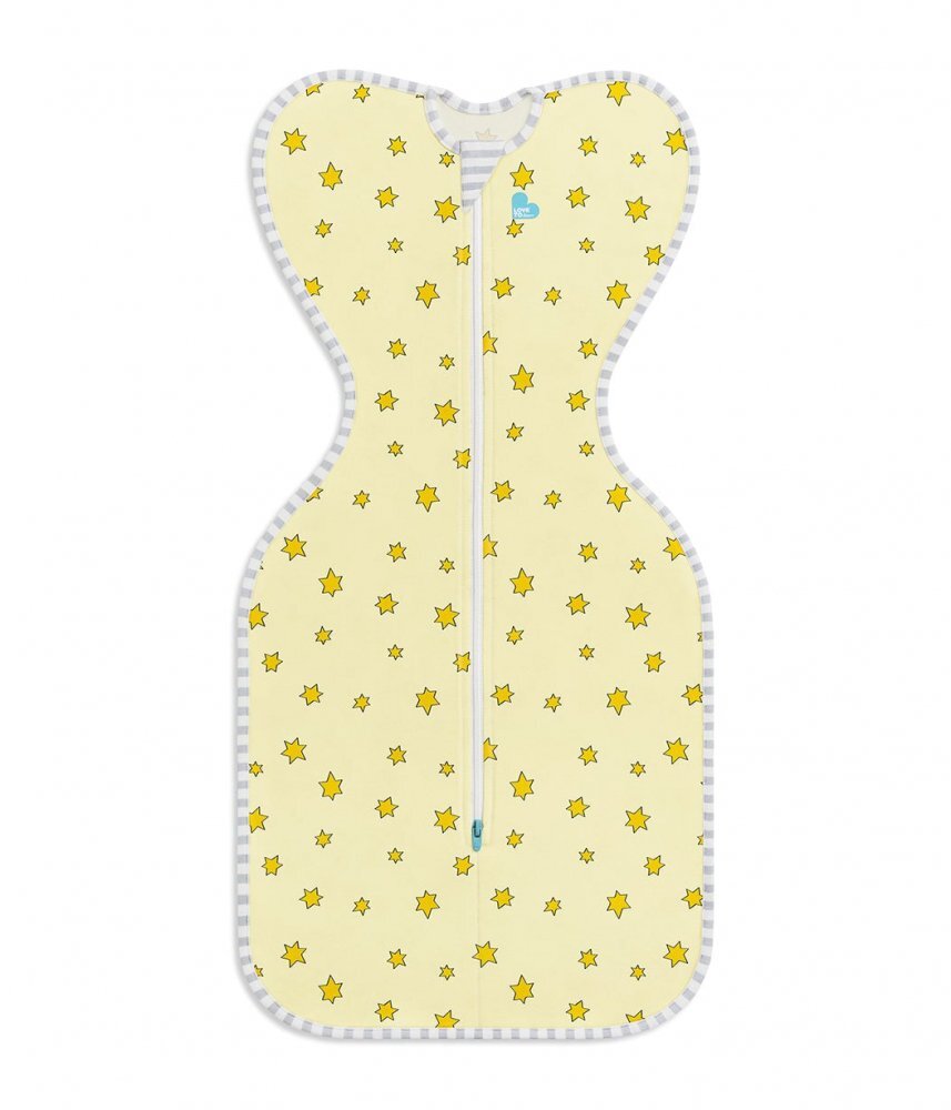 Love to Dream Sac de dormit pentru infasat Swaddle Up Lite Yellow 2.2-3.8 kg