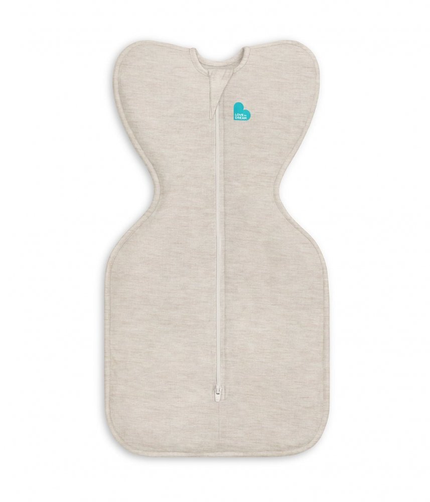 Love to Dream Sac de dormit pentru infasat Swaddle Up Oatmeal 2.2-3.8 kg