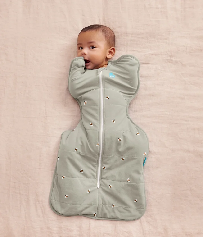 Love to Dream Sac de dormit pentru infasat Swaddle Up Olive M 6-8.5 kg 2.5 Tog