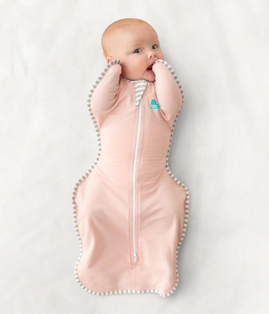 Love to Dream Sac de dormit pentru infasat Swaddle Up Roz M 6-8.5 kg 1 Tog