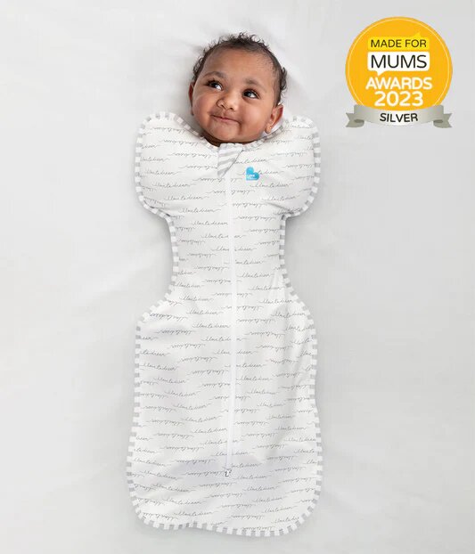 Love to Dream Sac de dormit pentru infasat Swaddle Up White M 6-8.5 kg 1 Tog