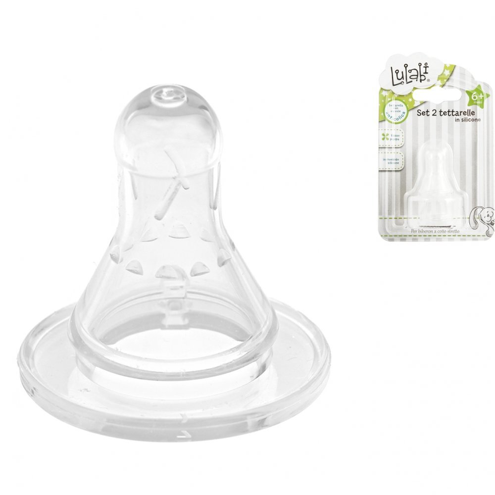 Lulabi Set tetine de silicon cu flux variabil 8090004