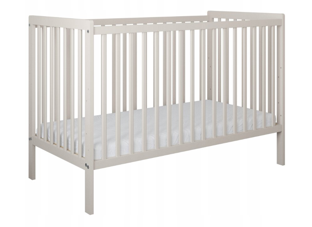 Magic kids Patut 2 in 1 Lumi casmir din lemn cu somiera reglabila trepte detasabile si bariera transformare 120 x 60 cm
