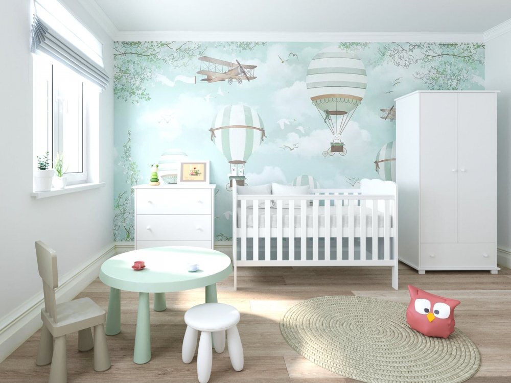 Magic kids Patut evolutiv Isabel 3 in 1 pat bebe junior pat prescolar cu somiera reglabila si trepte detasabile 140 x 70 cm
