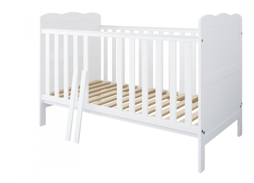 Magic kids Patut evolutiv Isabel 3 in 1 pat bebe junior pat prescolar cu somiera reglabila si trepte detasabile 140 x 70 cm