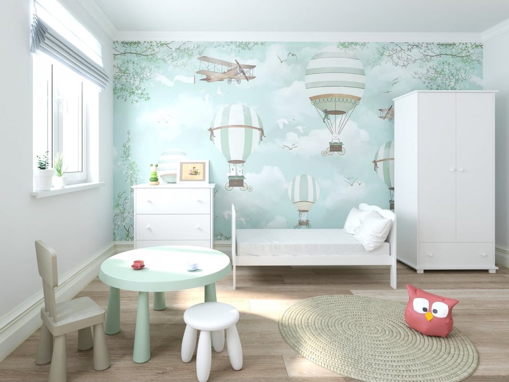Magic kids Patut evolutiv Isabel 3 in 1 pat bebe junior pat prescolar cu somiera reglabila si trepte detasabile 140 x 70 cm