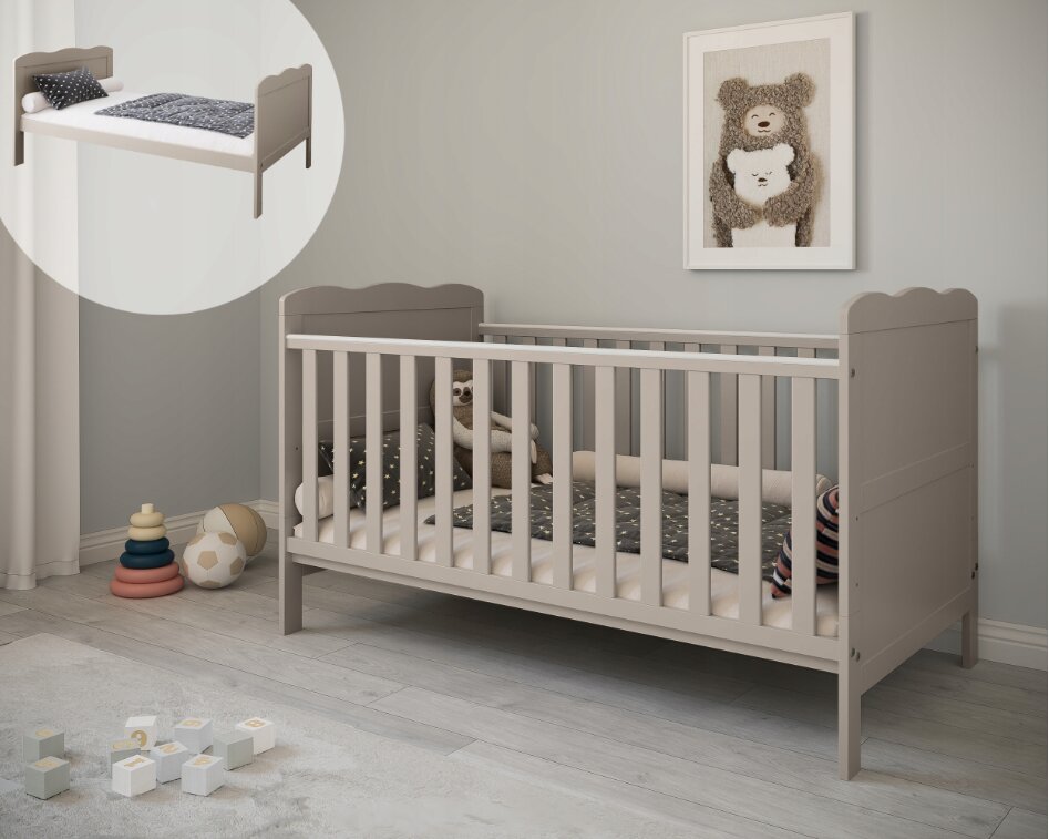 Magic kids Patut evolutiv Isabel Casmir 3 in 1 pat bebe junior pat precolar cu somiera reglabila i trepte detasabile 140 x 70 cm