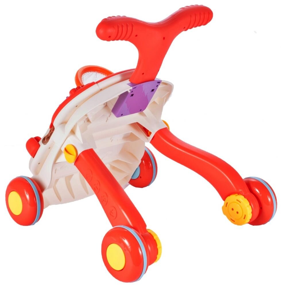 MalPlay Antepremergator interactiv 2 in 1 Crab Rosu