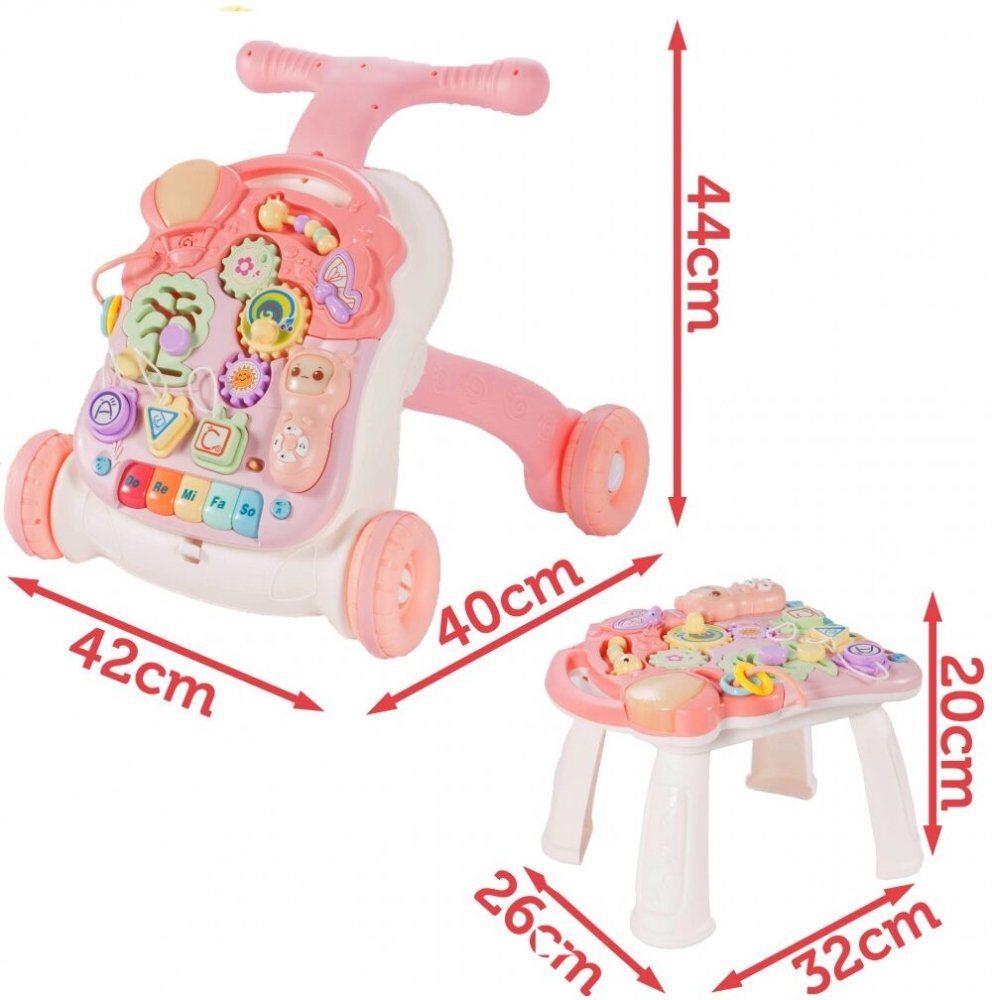 MalPlay Antepremergator multifunctional 2 in 1 Pink