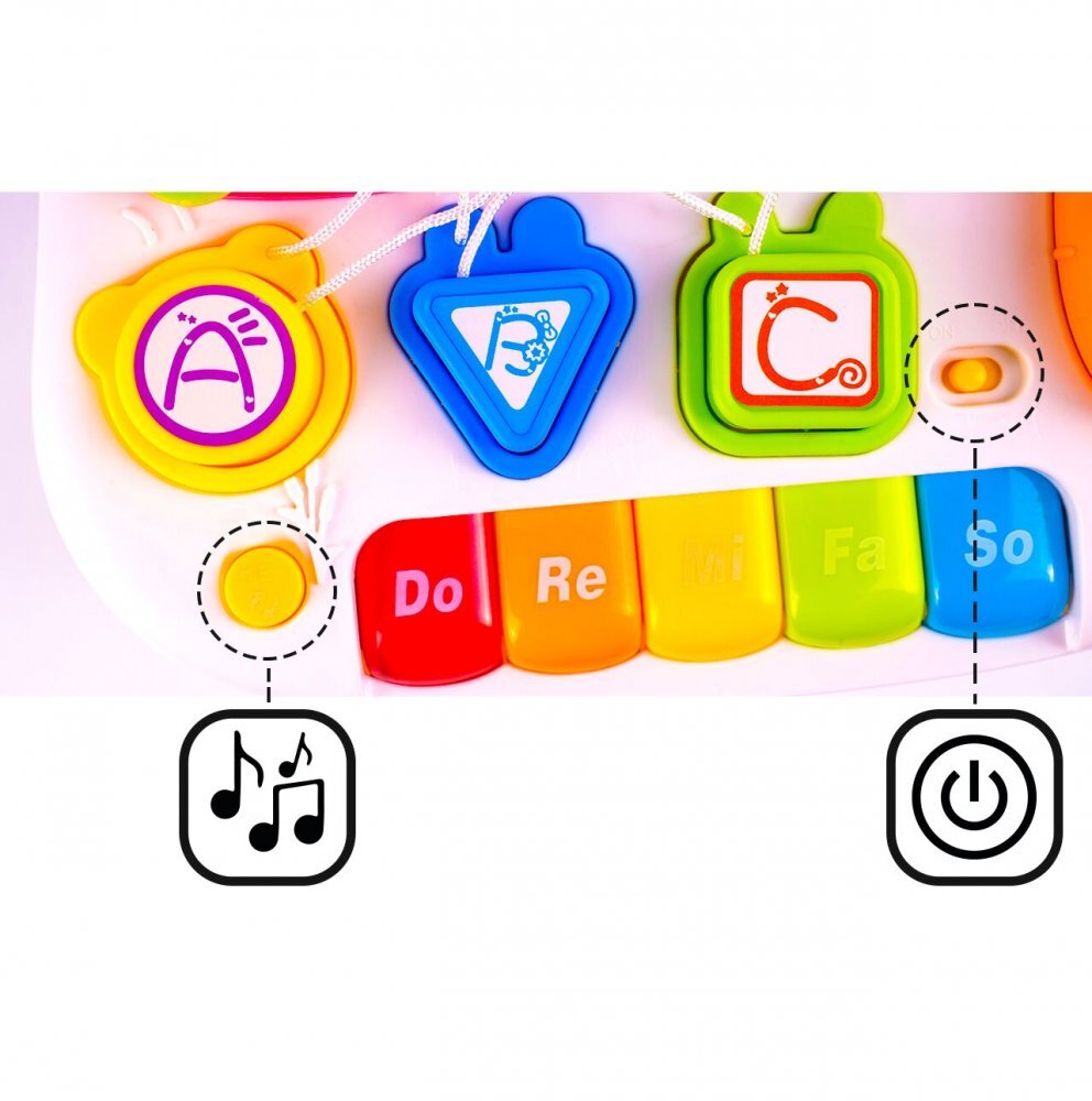 MalPlay Antepremergator muzical cu activitati 5 in 1
