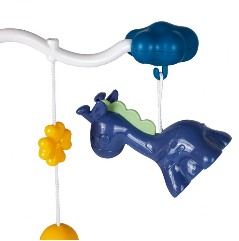 MalPlay Carusel muzical cu proiector pentru patut Happy Animals