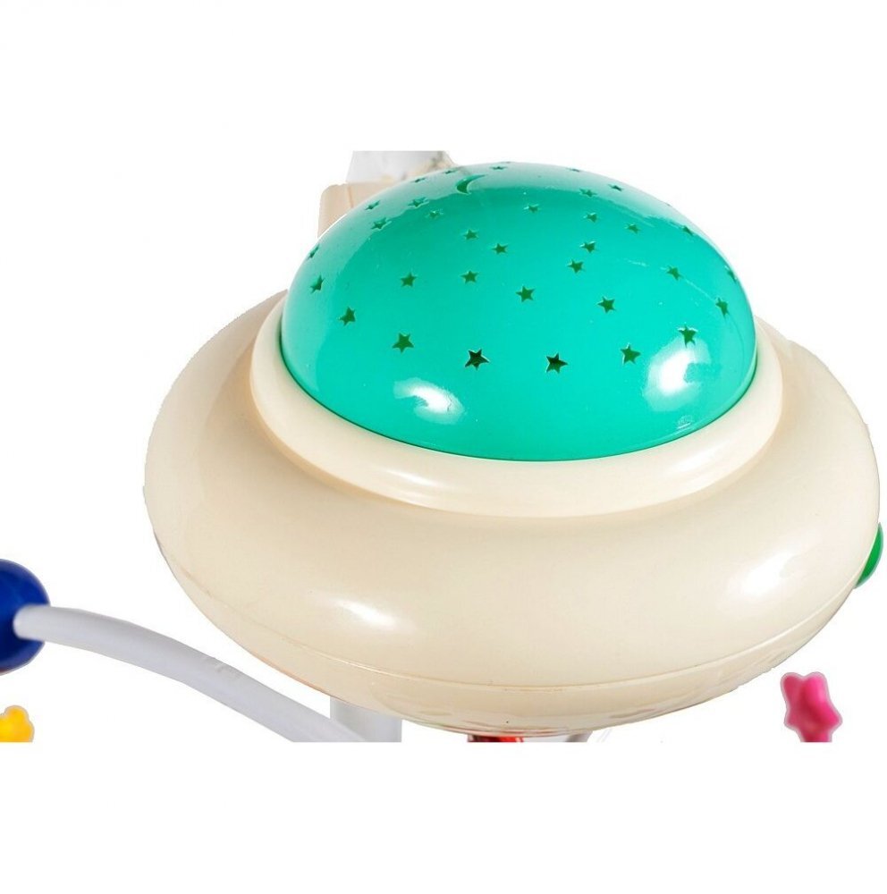 MalPlay Carusel muzical cu proiector pentru patut Stars