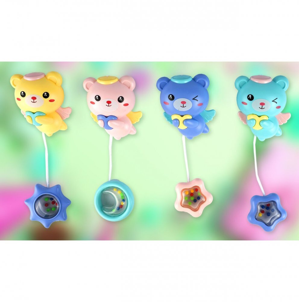 MalPlay Carusel muzical pentru patut cu proiector si telecomanda Flying Bears