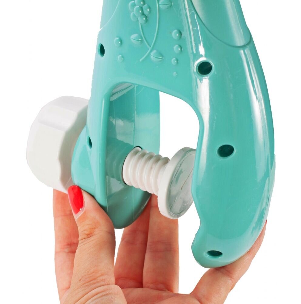 MalPlay Carusel muzical pentru patut rotativ 360 grade cu Zornaitori Cantece de leagan melodii in engleza si povesti controlat prin telecomanda 53 x 45 x 26.5 cm Bufnita