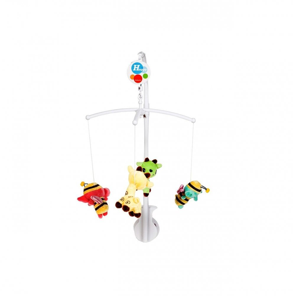 MalPlay Carusel muzical pentru patut Smiling Animals