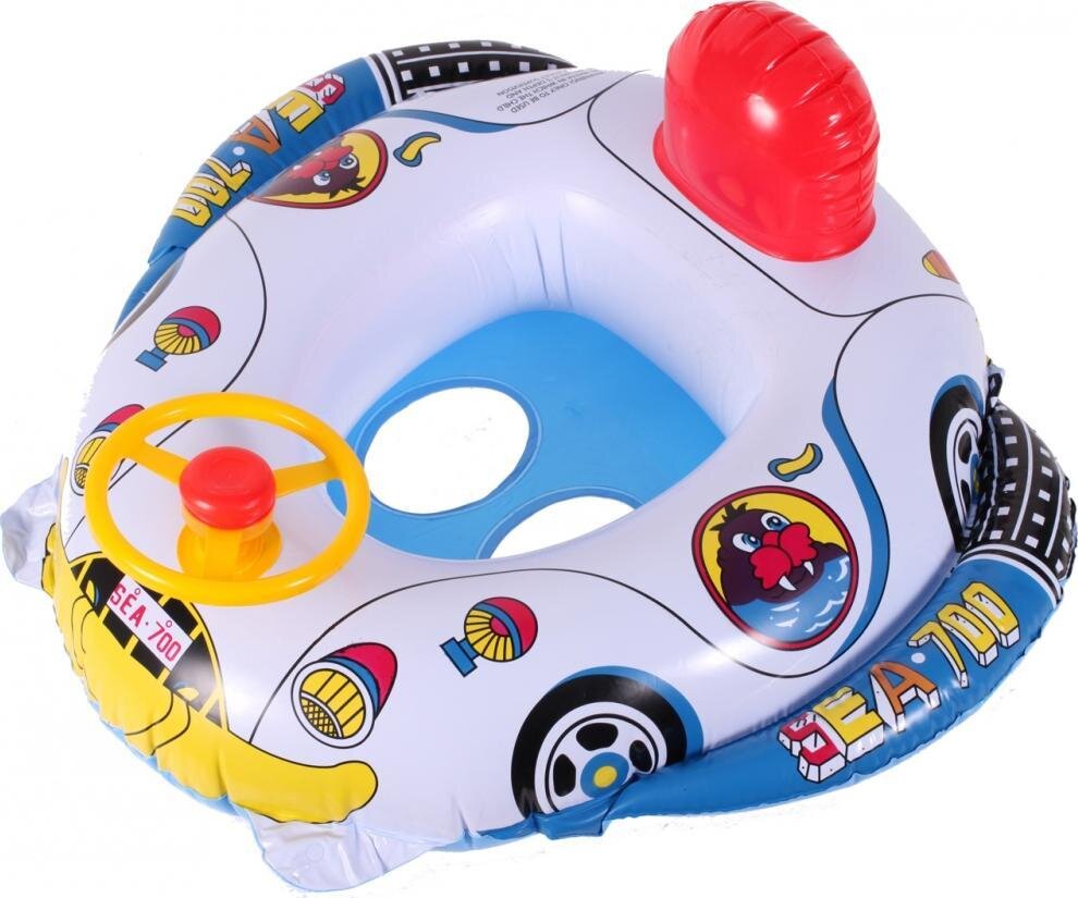 MalPlay Colac gonflabil pentru bebelusi cu volan 70x80 cm