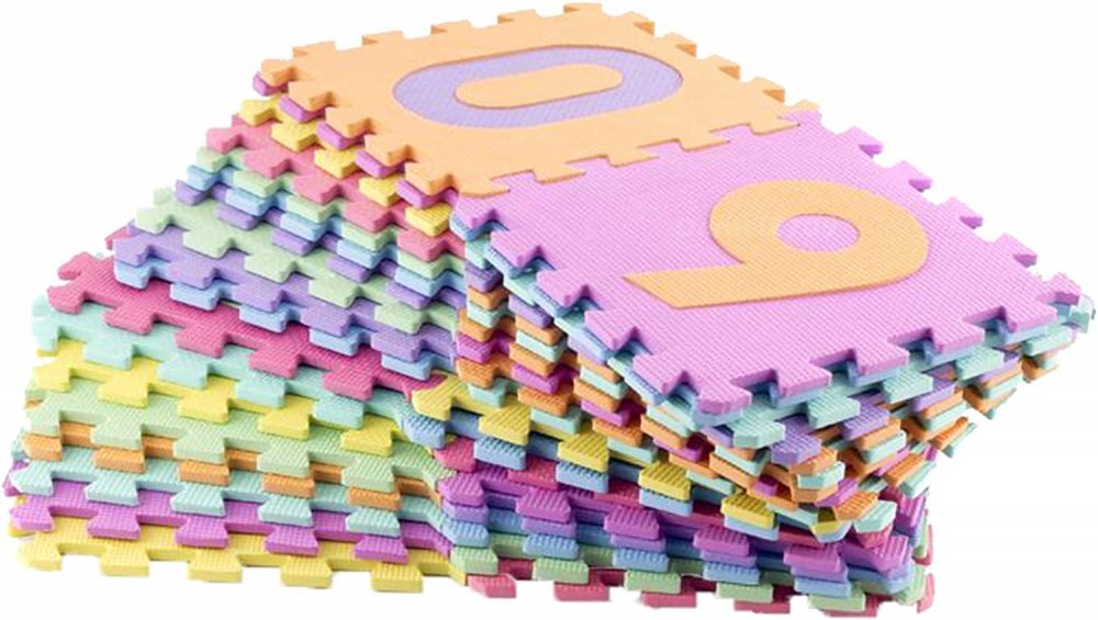 MalPlay Covor puzzle din spuma Litere si Cifre 36 piese