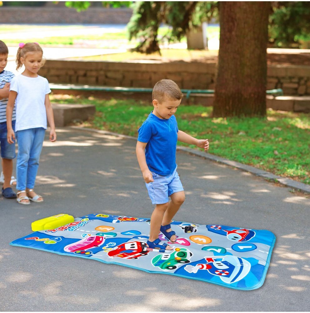 MalPlay Covoras interactiv muzical Masini 80x50cm