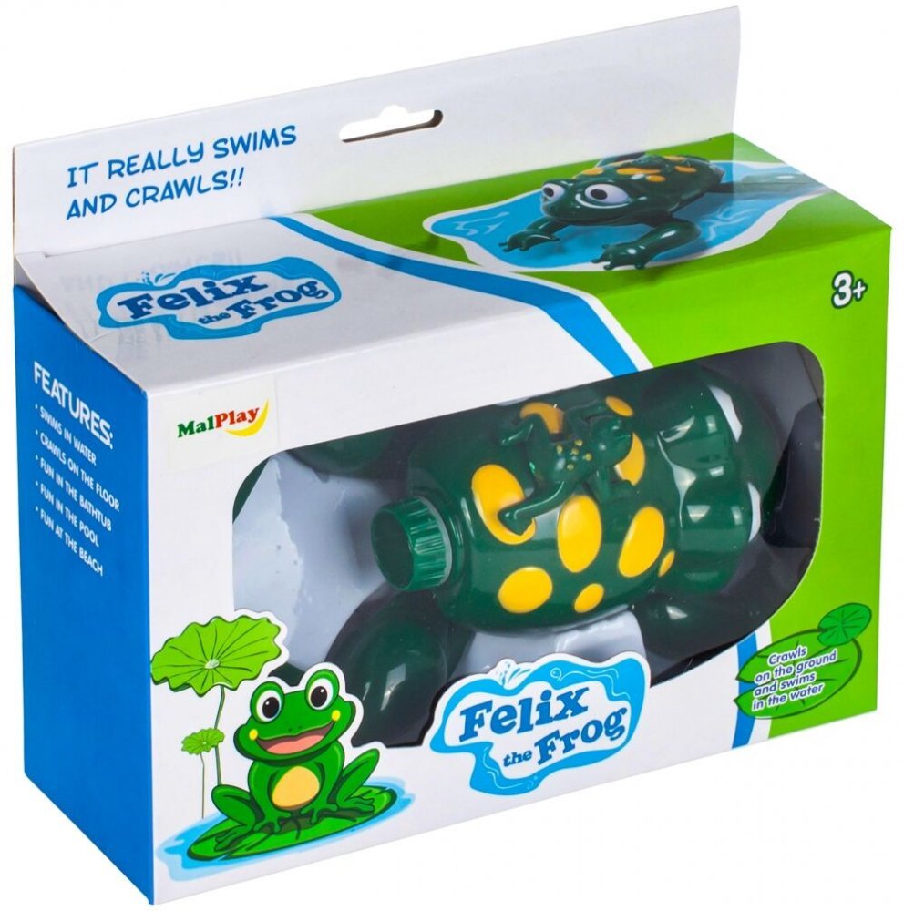 MalPlay Jucarie de baie Broscuta inotatoare Felix