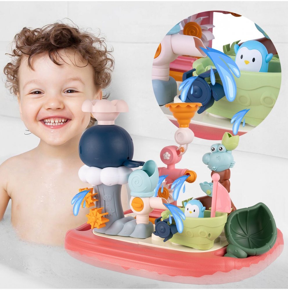 MalPlay Jucarie de baie plutitoare 43 x 35 x 32 cm Oceanic Park